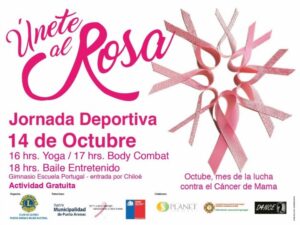Jornada deportiva “Únete al rosa”