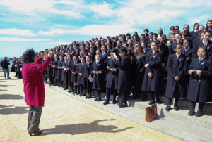 Cinco mil estudiantes magallánicos protagonizaron el evento “Voces de Cara al Estrecho”
