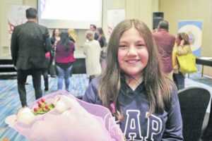 “Me siento feliz porque puedo ayudar donando mi pelo a gente que lo necesita”