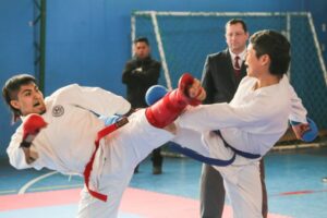 Open de karate convocó a decenas de jóvenes en Punta Arenas