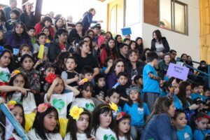 Niños participaron de tarde artística del cuidado medioambiental