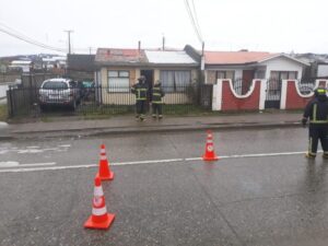 Falla eléctrica movilizó a Bomberos