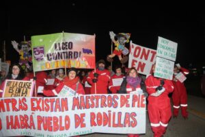 Profesores magallánicos adhieren a paro nacional