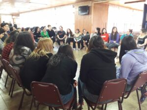 Estudiantes del Liceo Sara Braun preparan montaje teatral en homenaje a Gabriela Mistral