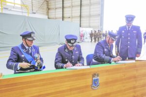 (Galería) Cambio de mando: coronel Eduardo Mosqueira asumió como comandante en jefe de la IV Brigada Aérea