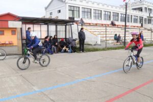 Cada semana se suman más y más pequeños a la competencia ciclística de menores de la Alcipa