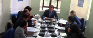 En dependencias del Aeropuerto Presidente Carlos Ibáñez del Campo