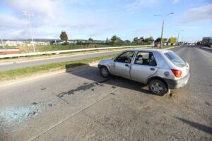 Cabo del Ejército volcó ebrio y dejó 4 lesionados