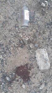 Hombre resultó lesionado luego de agresión con bate