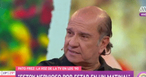 Patricio Frez recordó desconocida charla con Felipe Camiroaga