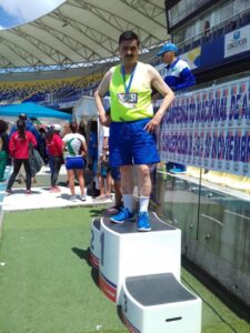 A los 71 años ganó Torneo Nacional de Atletismo Senior