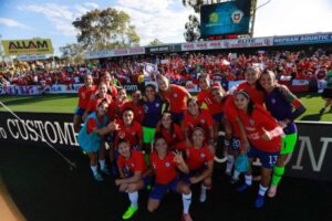 La Roja femenina consiguió un histórico triunfo sobre Australia