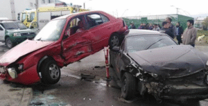 Conductor se dio a la fuga tras dejar cinco lesionados en dos accidentes