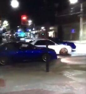 Impactantes imágenes de carreras clandestinas y violenta riña en centro de Punta Arenas