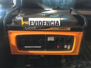 Mujer fue detenida al vender por Internet especie robada desde container