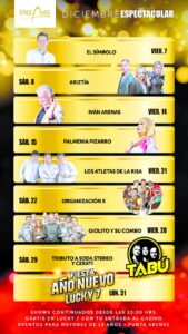 Gran cartelera de artistas se tomará durante diciembre el Casino Dreams de Punta Arenas
