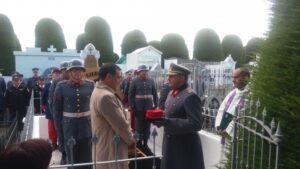 (Galería) Veterano de la Guerra del Pacífico fue  homenajeado por la V División de Ejército