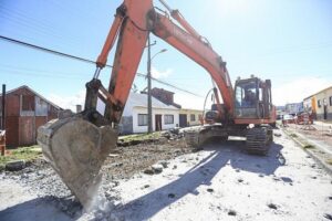 Se inició proyecto que unirá las calles Pedro Bórquez y Monseñor Fagnano
