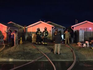 Incendio afectó a familia en plena Nochebuena