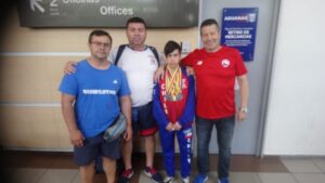 Bastián Pérez consiguió nueve medallas en su periplo por el Sudamericano de Pesas