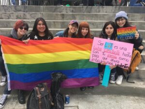 Jóvenes realizaron “marcha por la paz”  a favor de la comunidad LGTB
