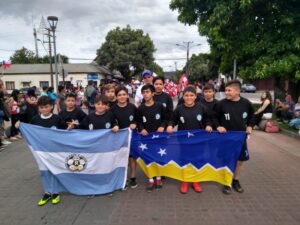 Infantiles de Río de La Mano viajaron a Villarrica a participar de torneo internacional de Fútbol