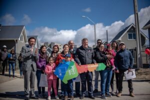 40 nuevas viviendas fueron entregadas a familias en Punta Arenas