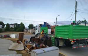 250 metros cúbicos fueron removidos