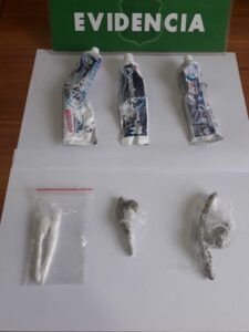 Sujeto fue detenido cuando intentó ingresar droga en tubos de pasta de dientes a la cárcel