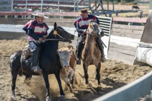 El binomio de Marcos Lorca y Manuel Sepúlveda fueron los ganadores en el Rodeo Regional