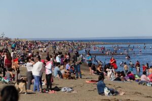 (Galería) Después de seis años Punta Arenas experimentó una temperatura superior a los 28 grados Celsius