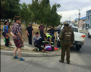 Conocido payaso Barquillito resultó lesionado en colisión de Avenida España