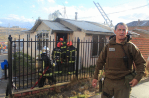 Cuatro damnificados dejó incendio en calle Videla