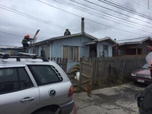 Incendio afectó vivienda en la Población Alfredo Lorca