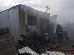 Persona con discapacidad perdió todo  en incendio que arrasó con su hogar