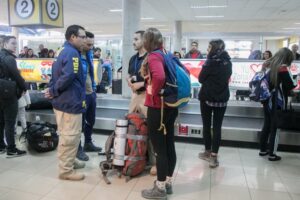 PDI realizó operativo preventivo de drogas en el Aeropuerto de Punta Arenas