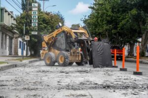 (Galería)Destinan 770 millones de pesos al mejoramiento de las vías urbanas de Punta Arenas