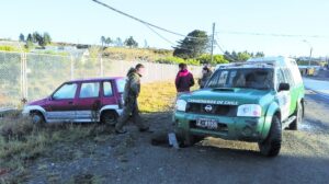 Roban auto el jueves y lo encontraron ayer en la mañana en Barranco Amarillo