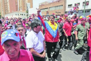 Maduro asegura que Venezuela es el centro de la “batalla mundial” entre socialismo y capitalismo