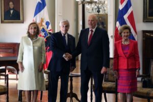 Los reyes de Noruega llegan hoy a Punta Arenas