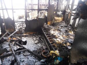 Materiales de construcción, la principal necesidad de damnificados por incendio