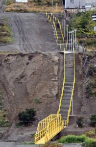 Pampa Redonda cuenta con nuevas escaleras y veredas