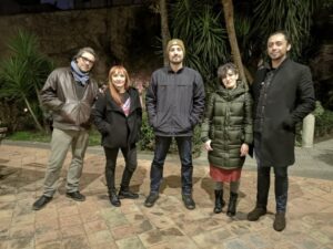 El colectivo “Última Esperanza” mostró su obra en el sur de Italia