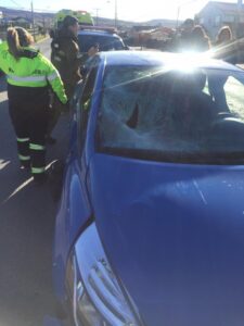 Víctima de atropello se escapó tras asustarse por ser el responsable del accidente