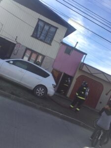 Fuga de gas afectó a tres viviendas en la Población Fitz Roy