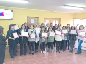Capacitaron a 15 madres de niños con discapacidades