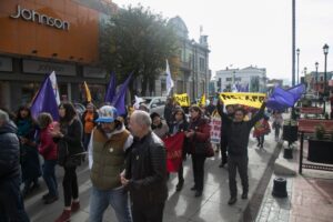 Más de 150 personas participaron en marcha “No+AFP”