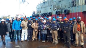 AquaChile inauguró pontón en Magallanes