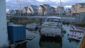 Siete familias de Villa Las Nieves son afectadas por extrañas inundaciones