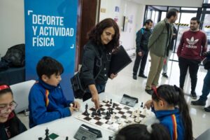 Giovanna Arbunic compartió conocimientos con alumnos magallánicos